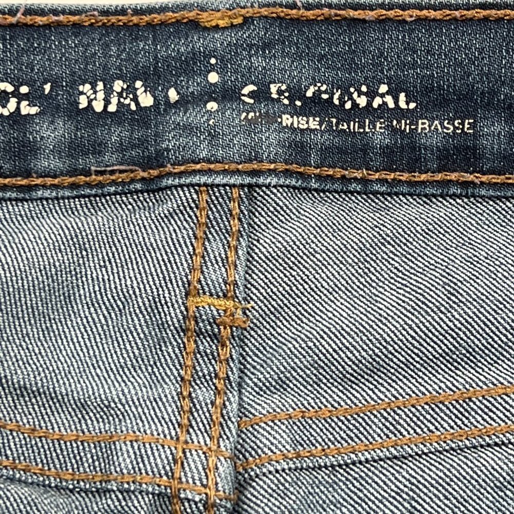Old Navy Womens Sz 6 Short Denim Blue Jeans - Picture 6 of 9